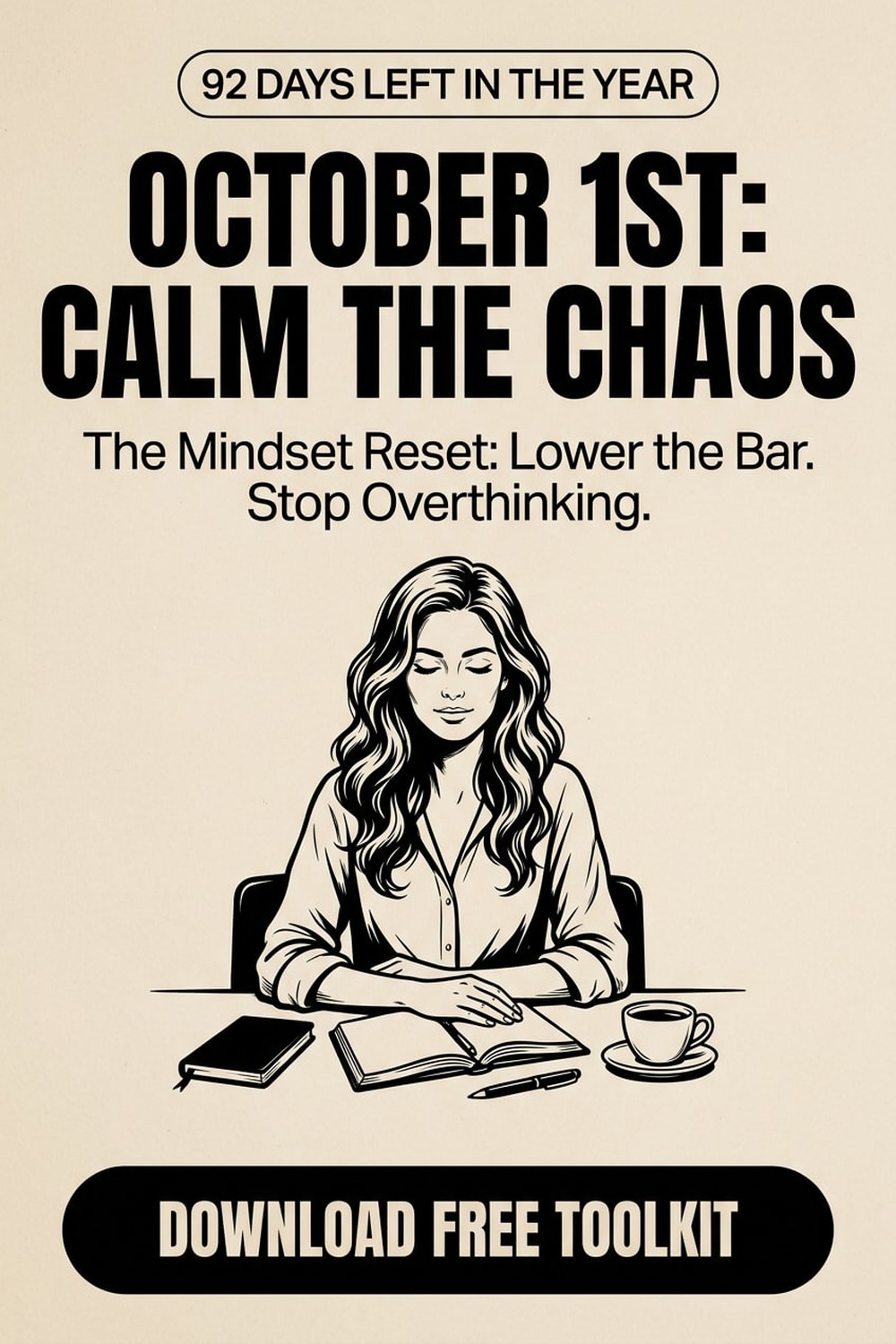 October 1st: Calm the Chaos – A Mindset Reset for the Last 92 Days of the Year